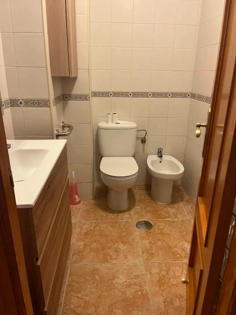 Baño de Piso de alquiler en Málaga con Aire acondicionado y Amueblado