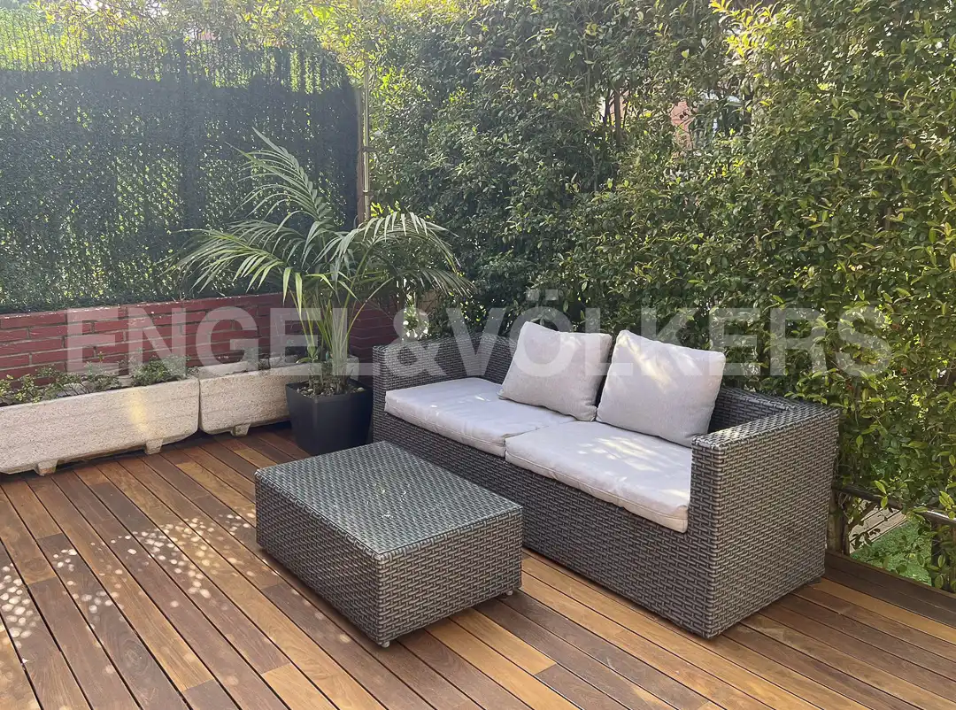 Terrassa de Casa adosada de lloguer en Gavà amb Aire condicionat, Calefacció i Jardí privat