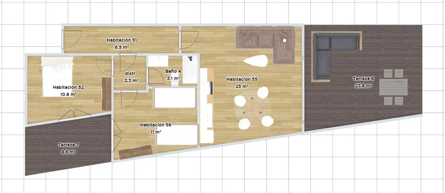 Flat with pool for sale in Calle Entre Naranjos, imagen 4