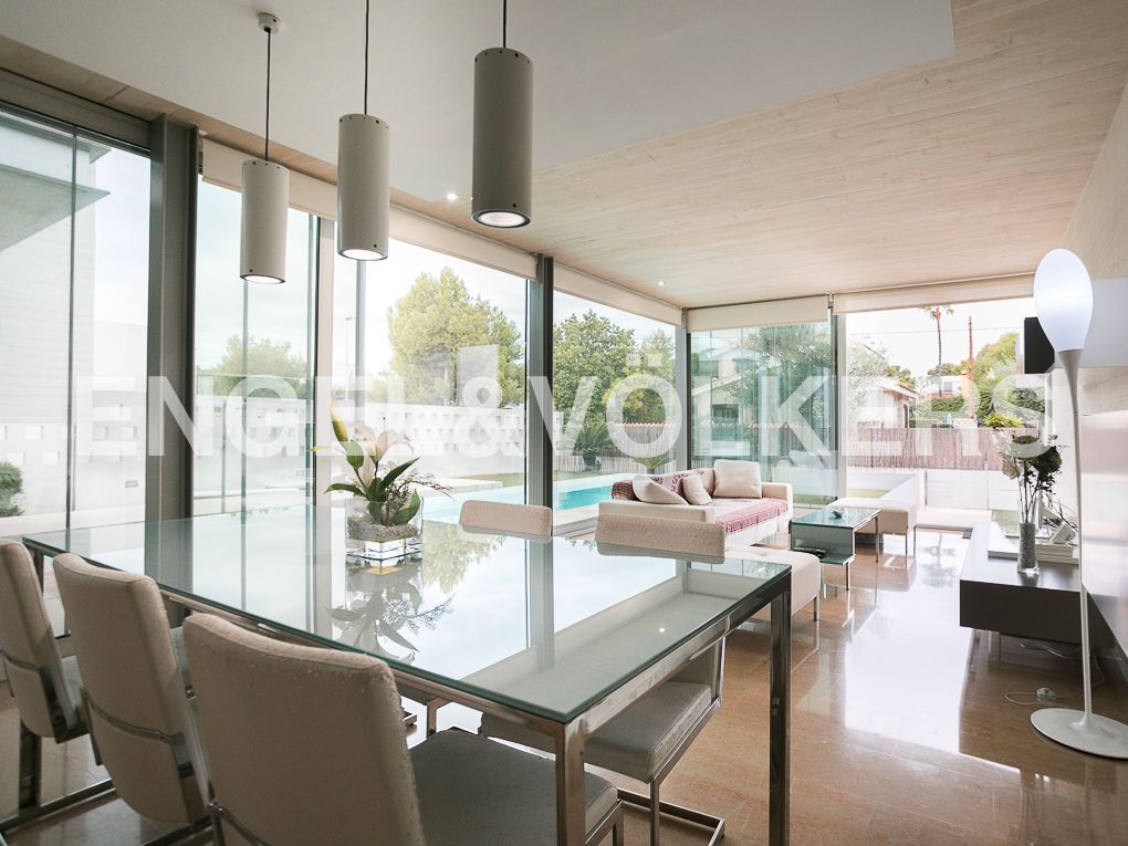 Living room of House or chalet for sale in Riba-roja de Túria  with Air Conditioner, Heating and Private garden