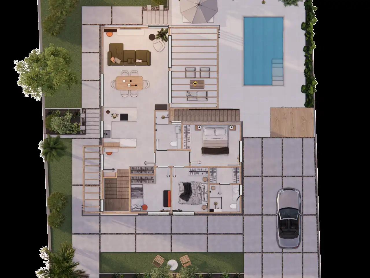Detached house with pool for sale in La Alberca, imagen 61