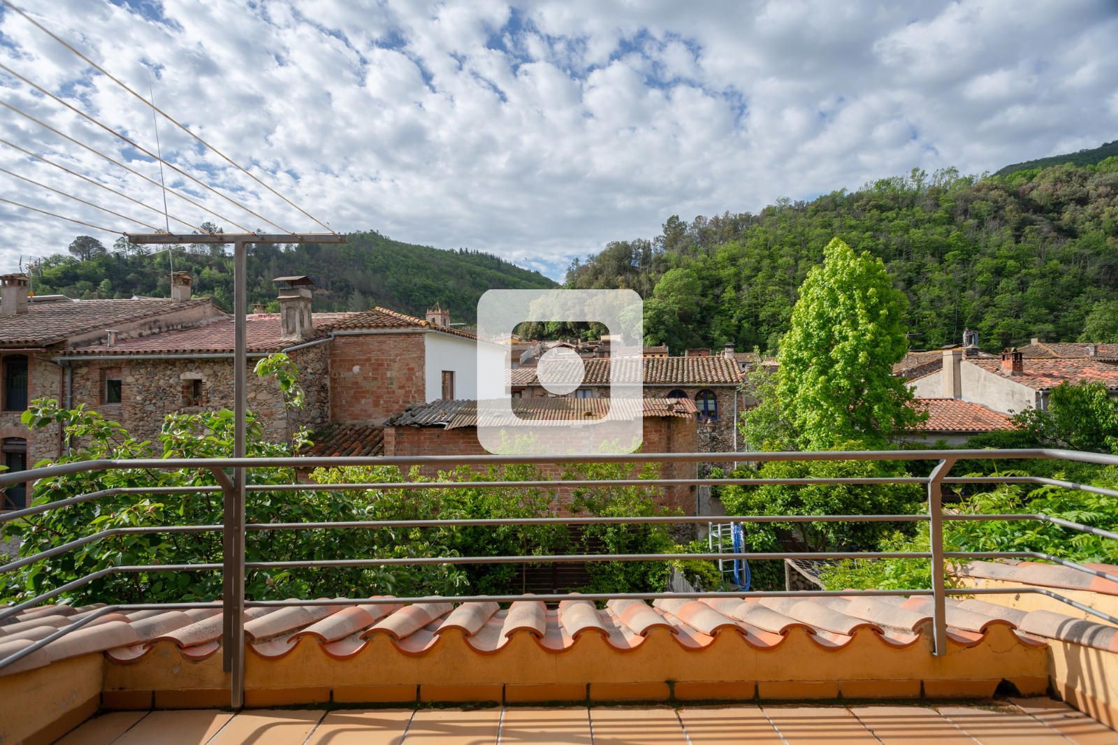 Terrassa de Casa adosada en venda en Osor amb Aire condicionat