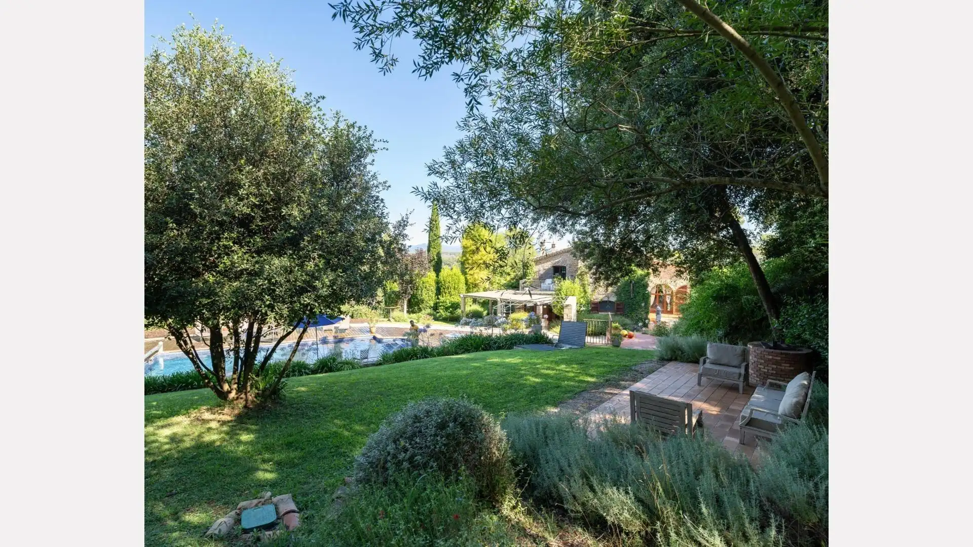 Jardín de Finca rústica en venta en Esponellà con Aire acondicionado, Calefacción y Jardín privado