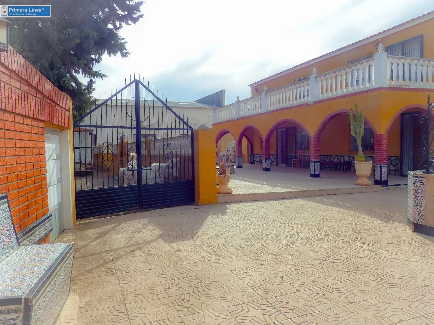 Vista exterior de Finca rústica en venda en Fuente Álamo de Murcia amb Calefacció, Jardí privat i Terrassa