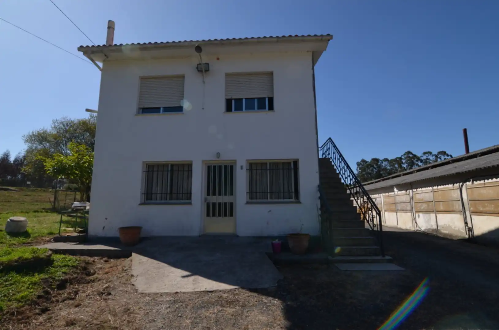 Vista exterior de Casa o chalet en venta en Coirós con Trastero, Balcón y Internet