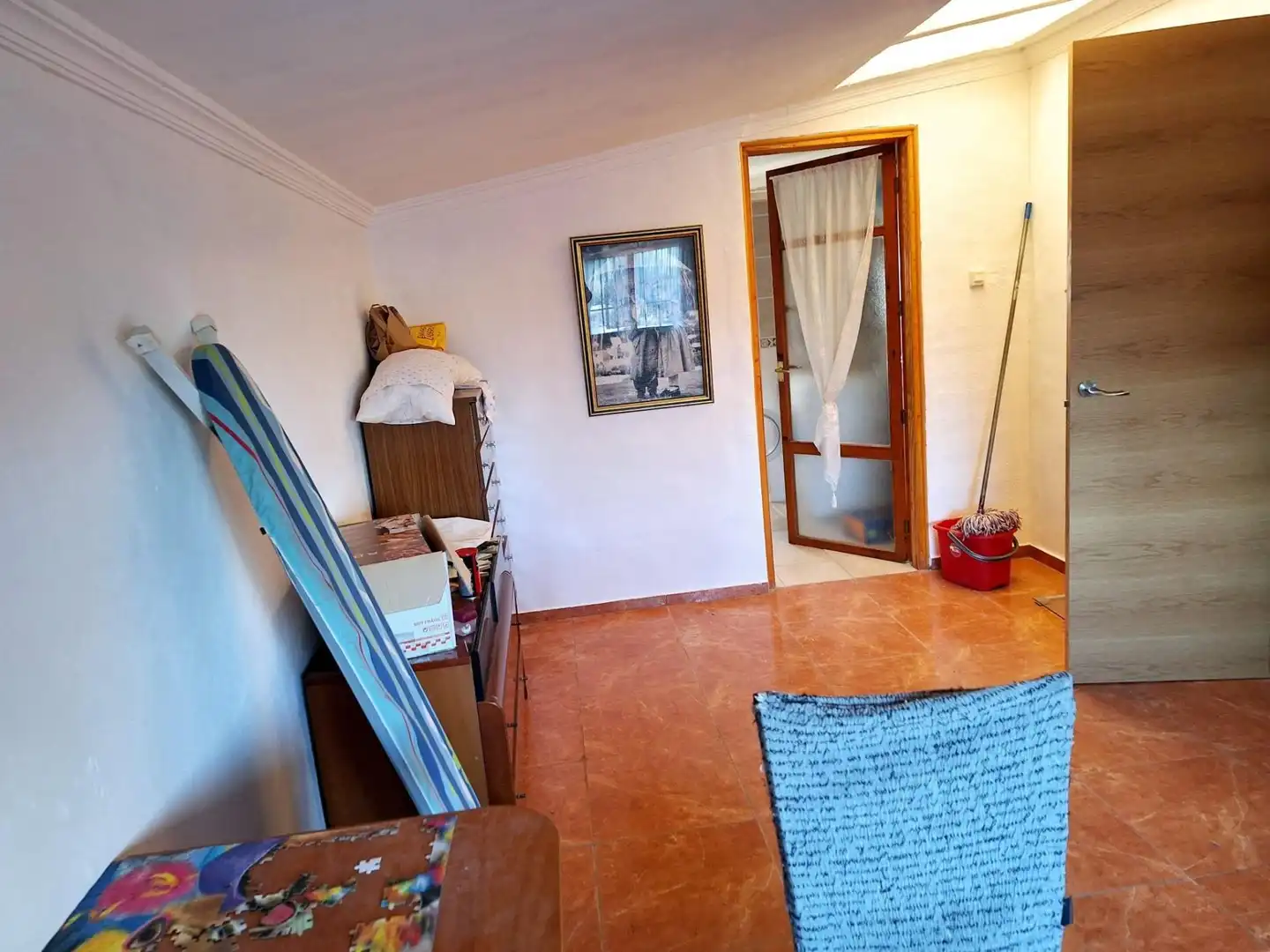 Dormitori de Casa o xalet en venda en Caudete amb Aire condicionat, Terrassa i Piscina