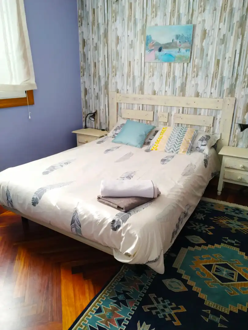 Schlafzimmer von Haus oder Chalet zur Miete in Castro-Urdiales mit Heizung, Privatgarten und Terrasse