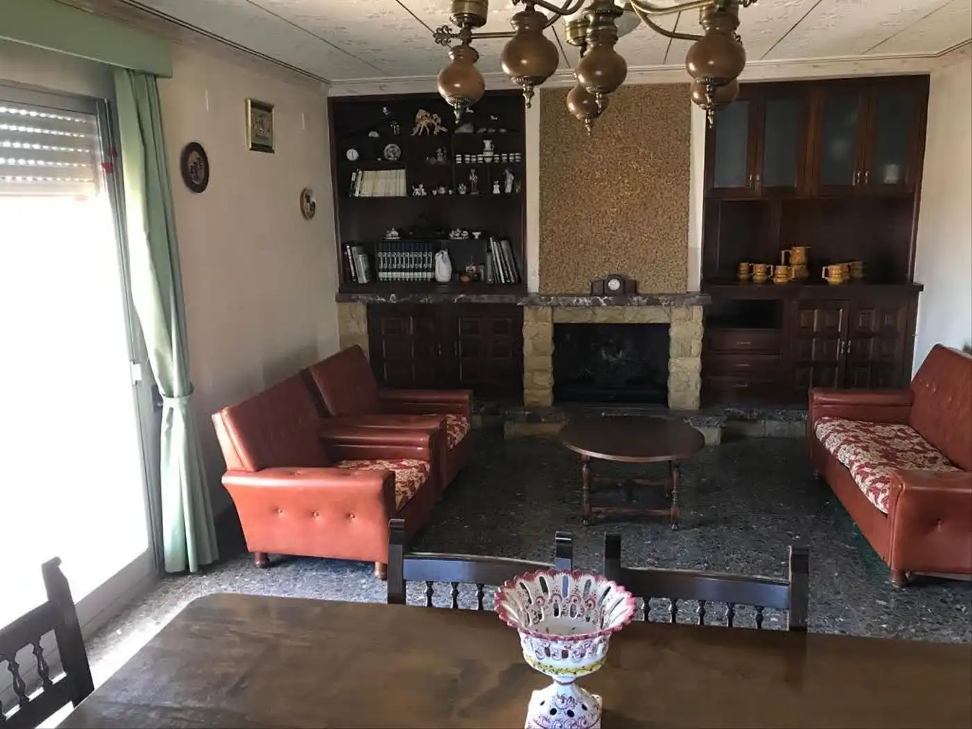 Sala d'estar de Casa o xalet en venda en Vinaròs amb Calefacció, Jardí privat i Terrassa