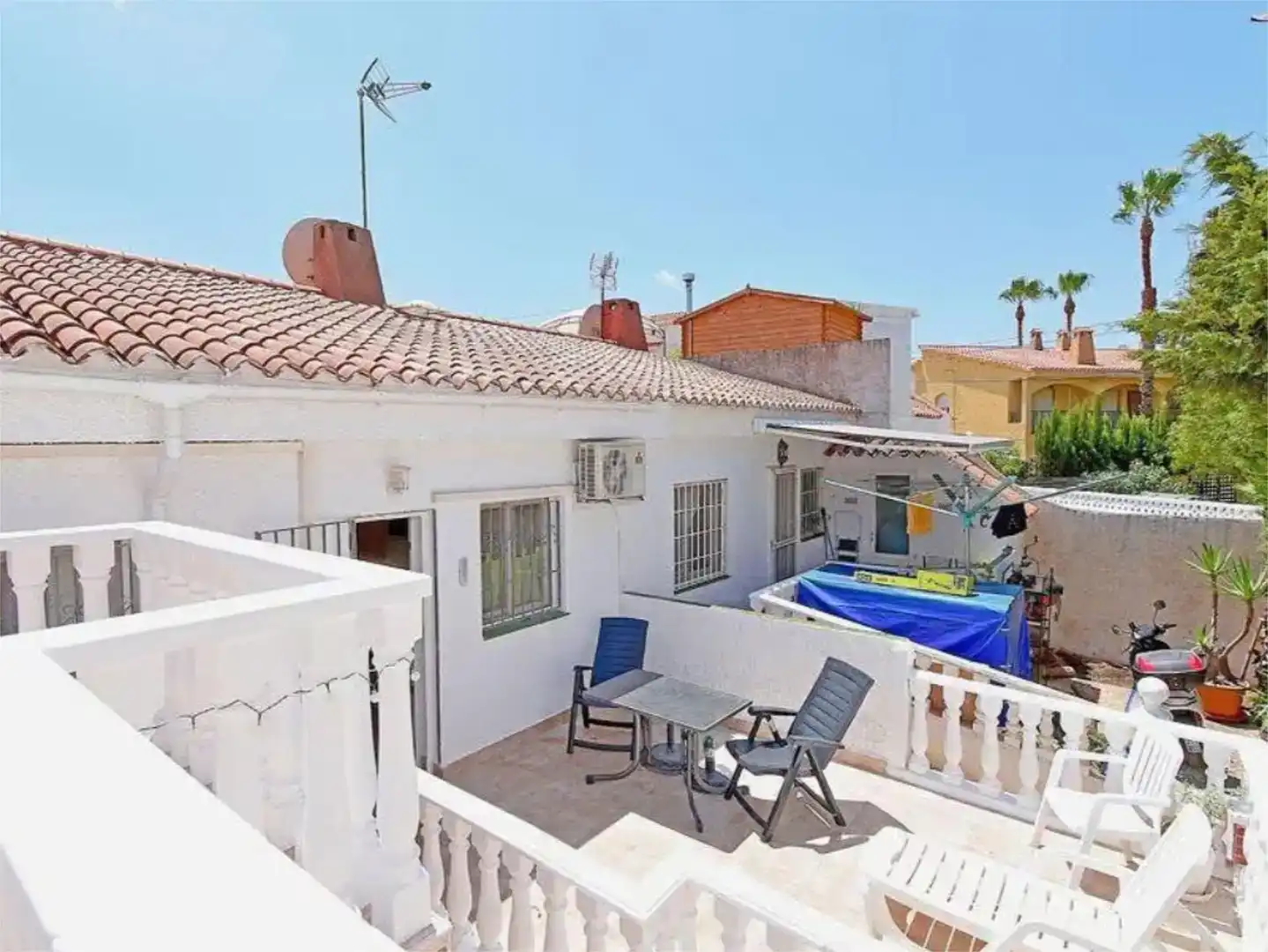 Terrace of Detached homes for rent in Mar Menor de Cartagena – Cabo de Palos