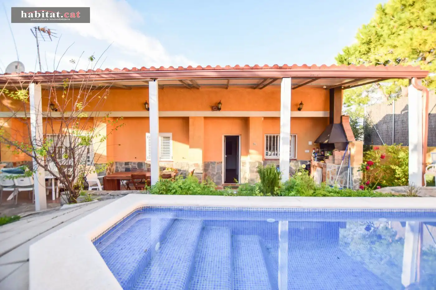 Piscina de Casa o xalet en venda en Sant Pere de Ribes amb Aire condicionat, Calefacció i Jardí privat