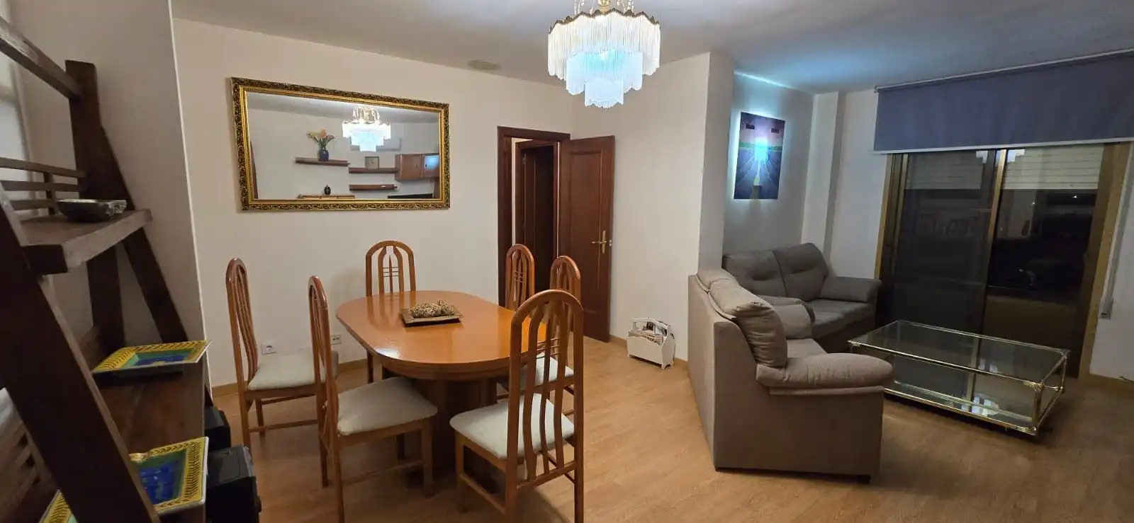 Dining room of Flat for sale in Argamasilla de Calatrava  with Air Conditioner, Terrace and Furnished