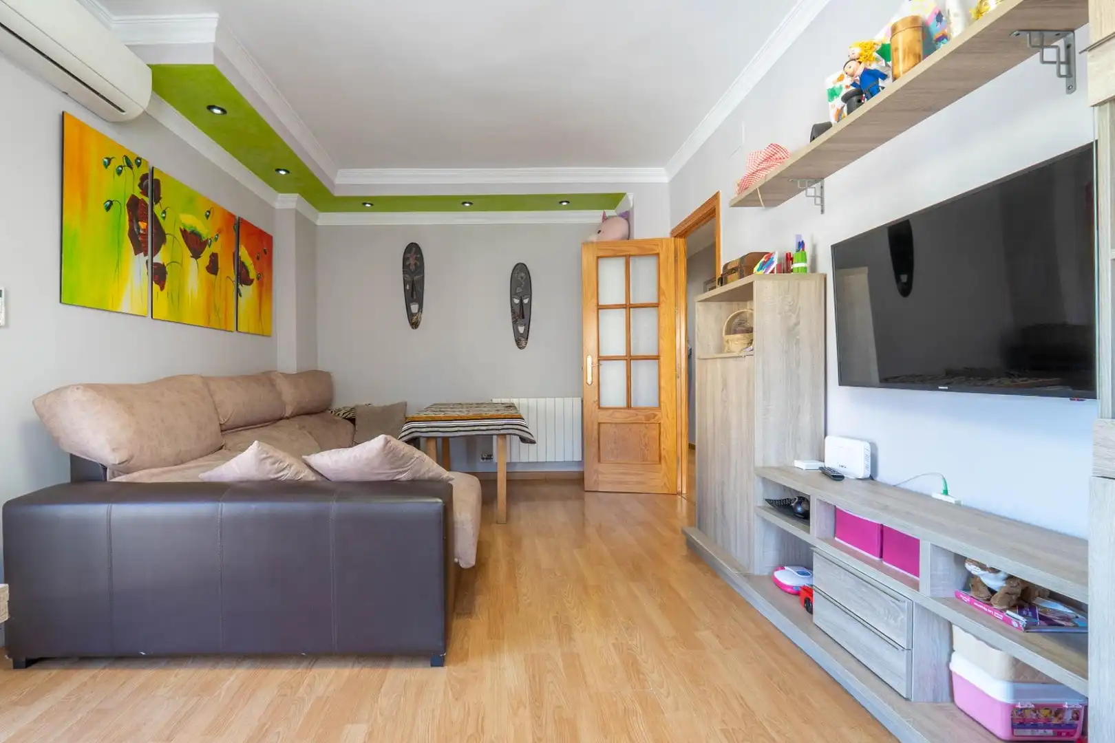 Sala de estar de Piso en venta en Atarfe con Aire acondicionado y Calefacción