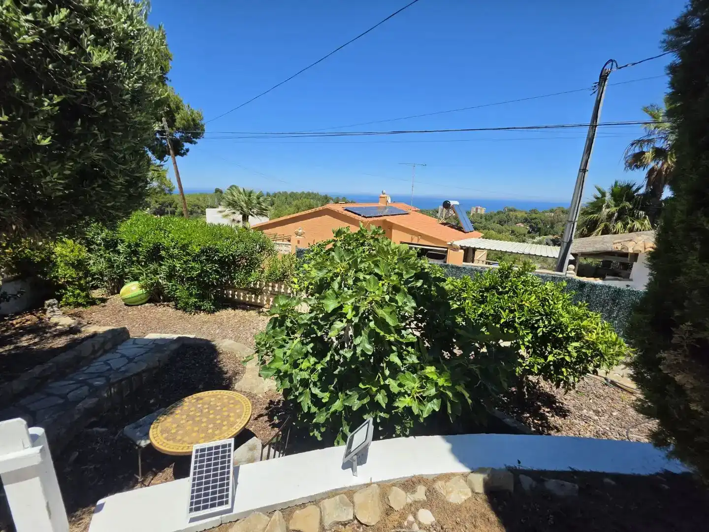 Vista exterior de Casa o chalet en venta en Dénia con Aire acondicionado, Jardín privado y Trastero