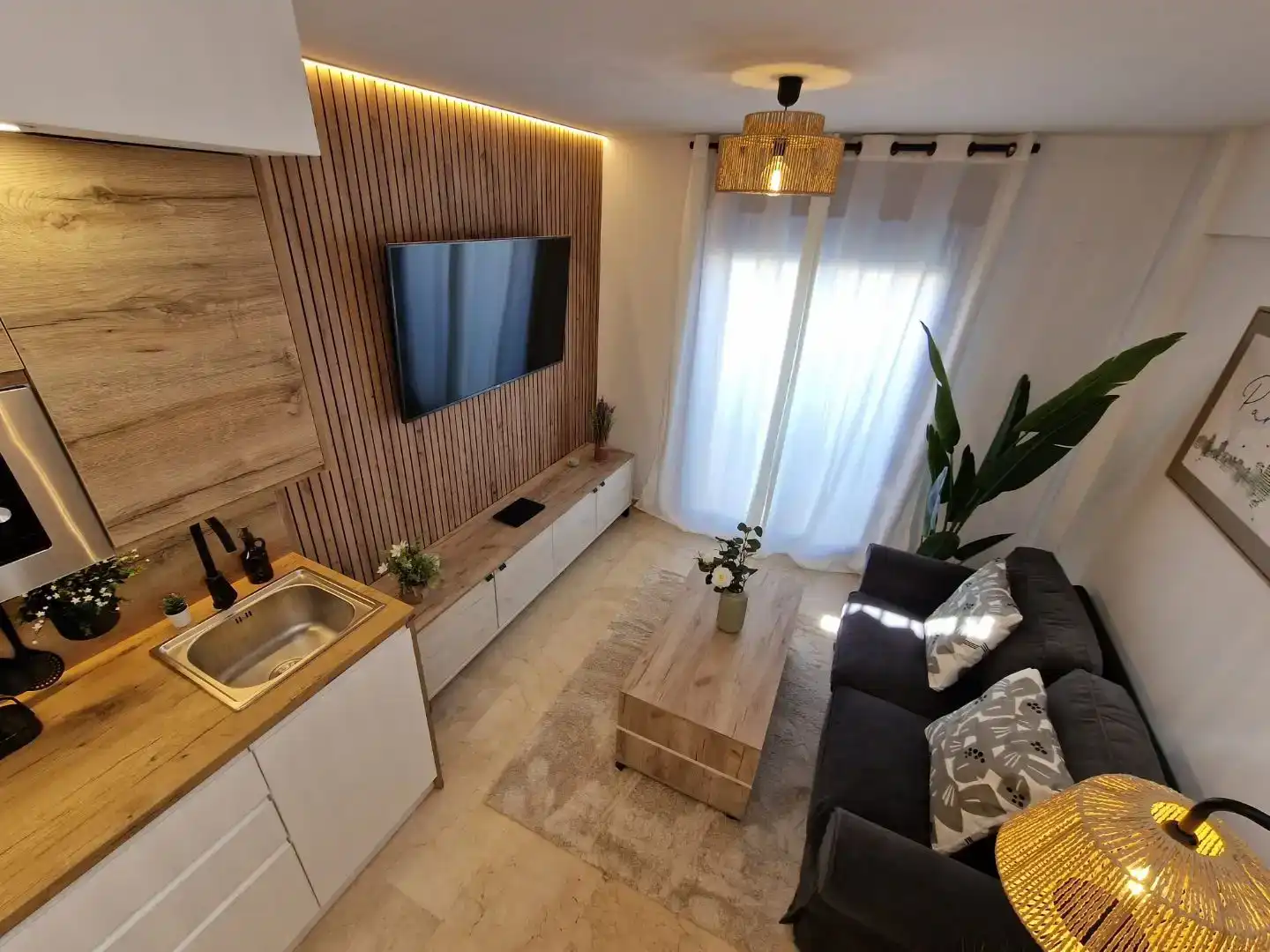 Sala de estar de Piso en venta en Torrequebrada