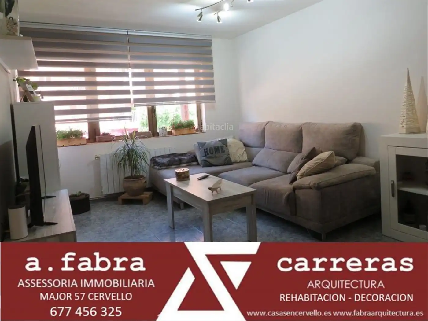 Sala de estar de Piso en venta en Cervelló con Calefacción y Trastero