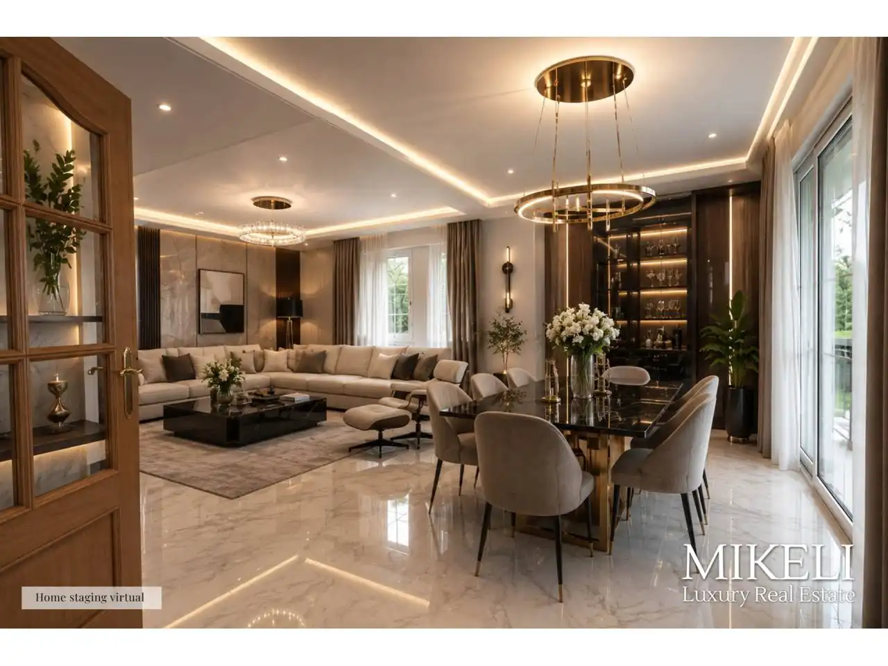 Sala de estar de Casa o chalet en venta en Santa Cruz de Bezana con Calefacción, Jardín privado y Terraza