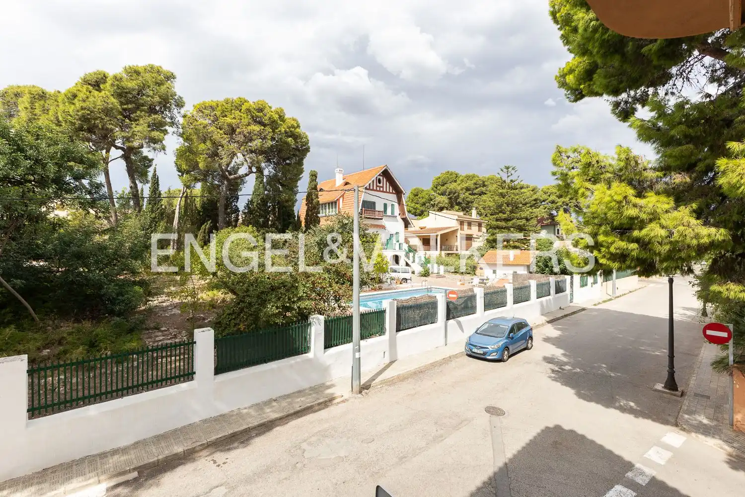 Exterior view of Detached homes for rent in Rocafort  with Air Conditioner, Heating and Parquet flooring