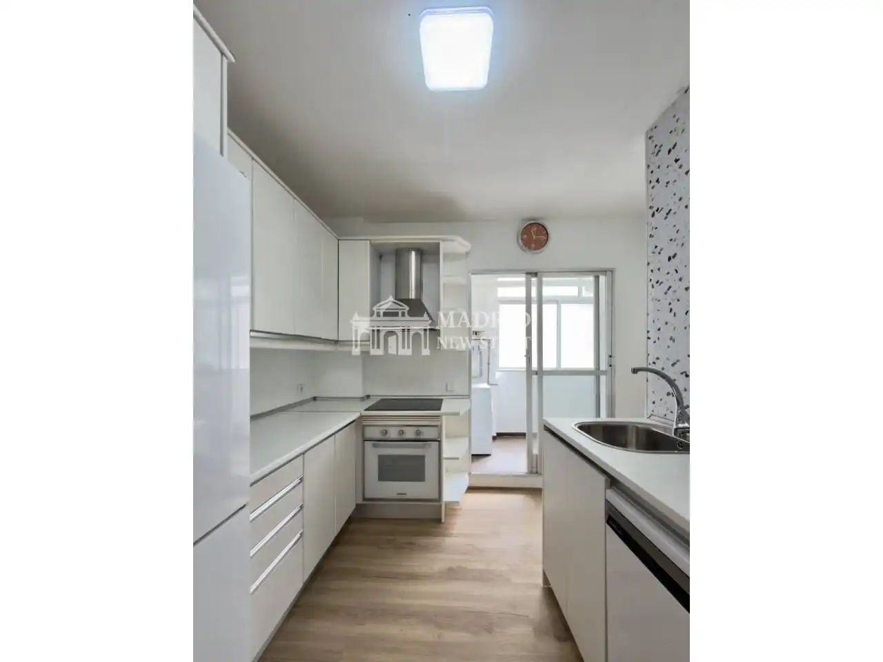 Cocina de Piso de alquiler en Segovia con Calefacción, Parquet y Terraza