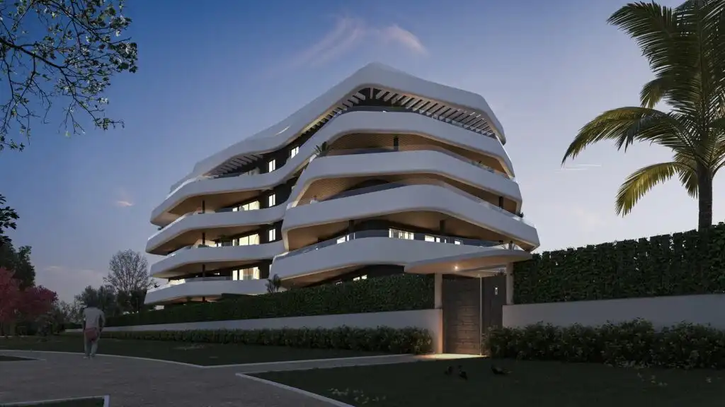 Außenansicht von Erdgeschoss zum Verkauf in Torremolinos mit Klimaanlage, Privatgarten und Terrasse