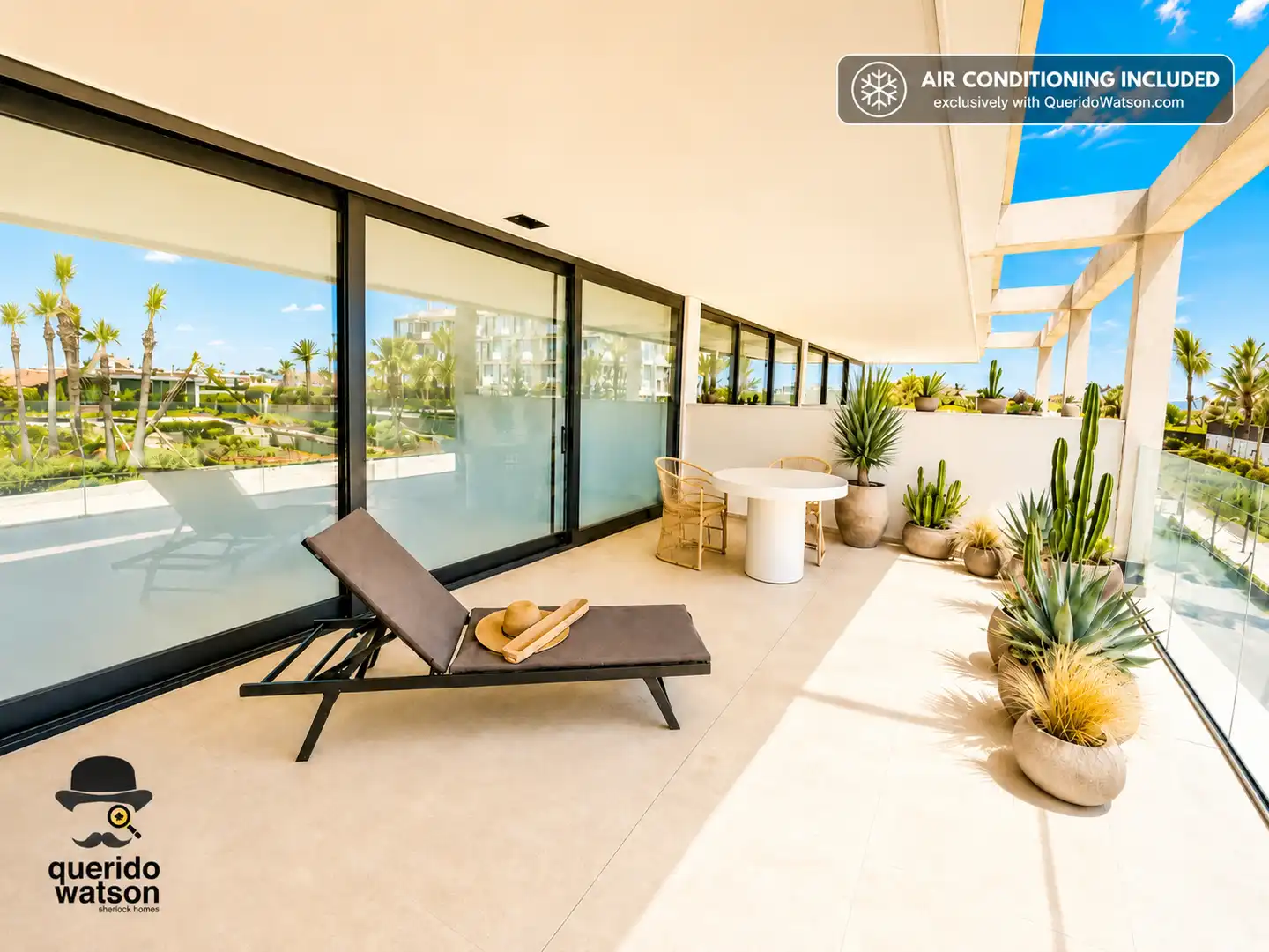 Terrasse von Wohnung zum Verkauf in Cartagena mit Klimaanlage, Heizung und Terrasse