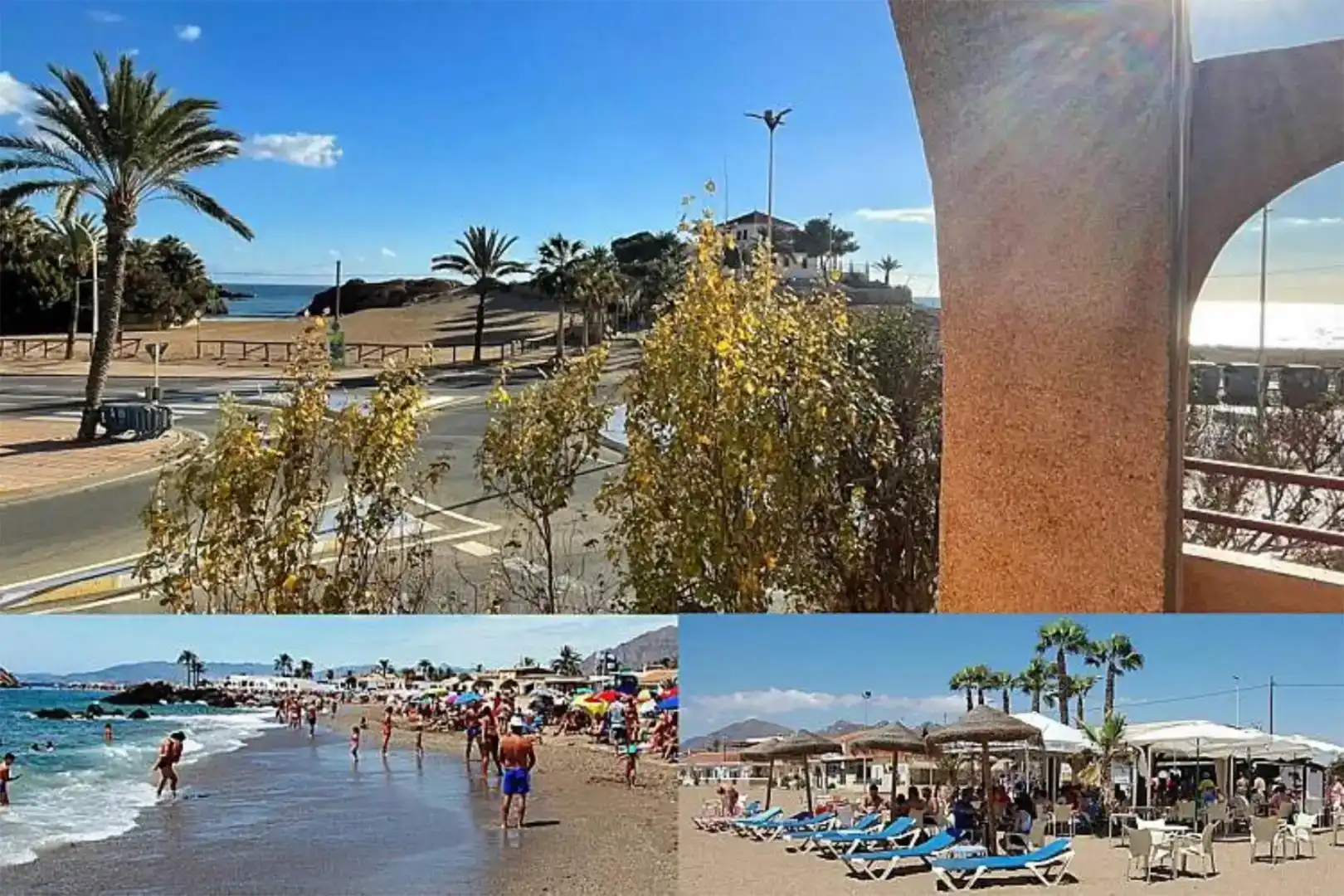 Außenansicht von Maisonette zur Miete in Mazarrón mit Privatgarten, Schwimmbad und Möbliert