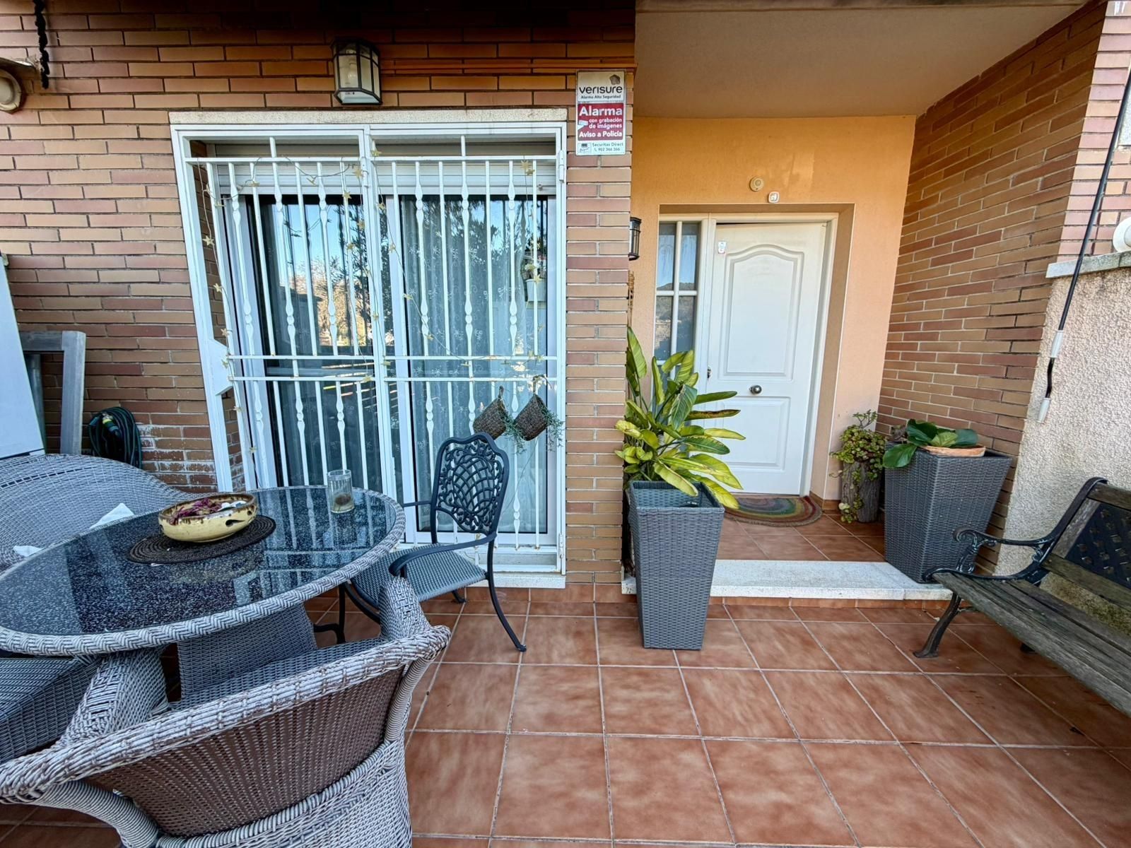 Terrassa de Casa adosada en venda en Sant Jaume dels Domenys amb Terrassa i Piscina comunitària