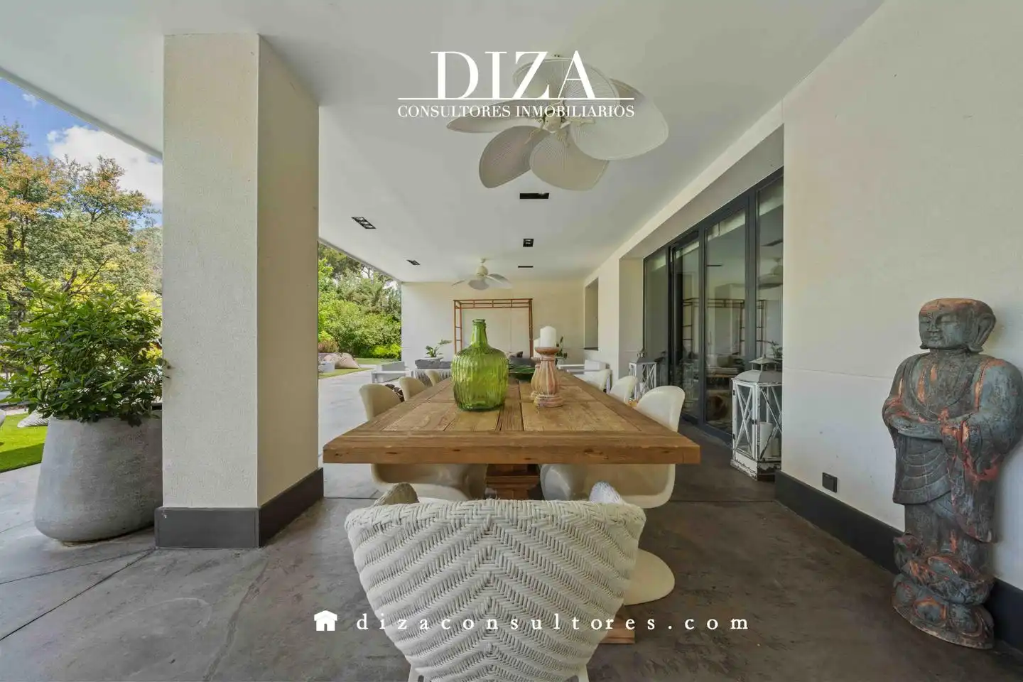 Terraza de Casa o chalet en venta en Boadilla del Monte con Aire acondicionado, Calefacción y Jardín privado