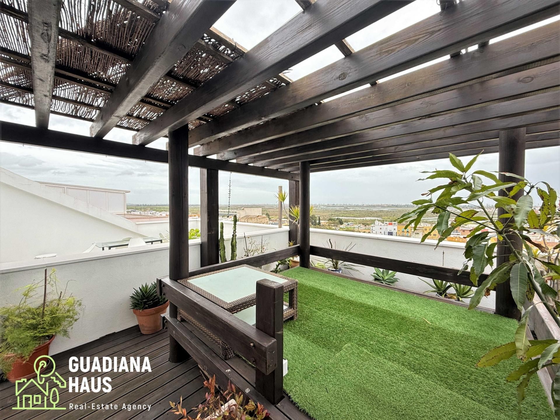 Terrace of Apartment for sale in Ayamonte  with Air Conditioner, Private garden and Terrace