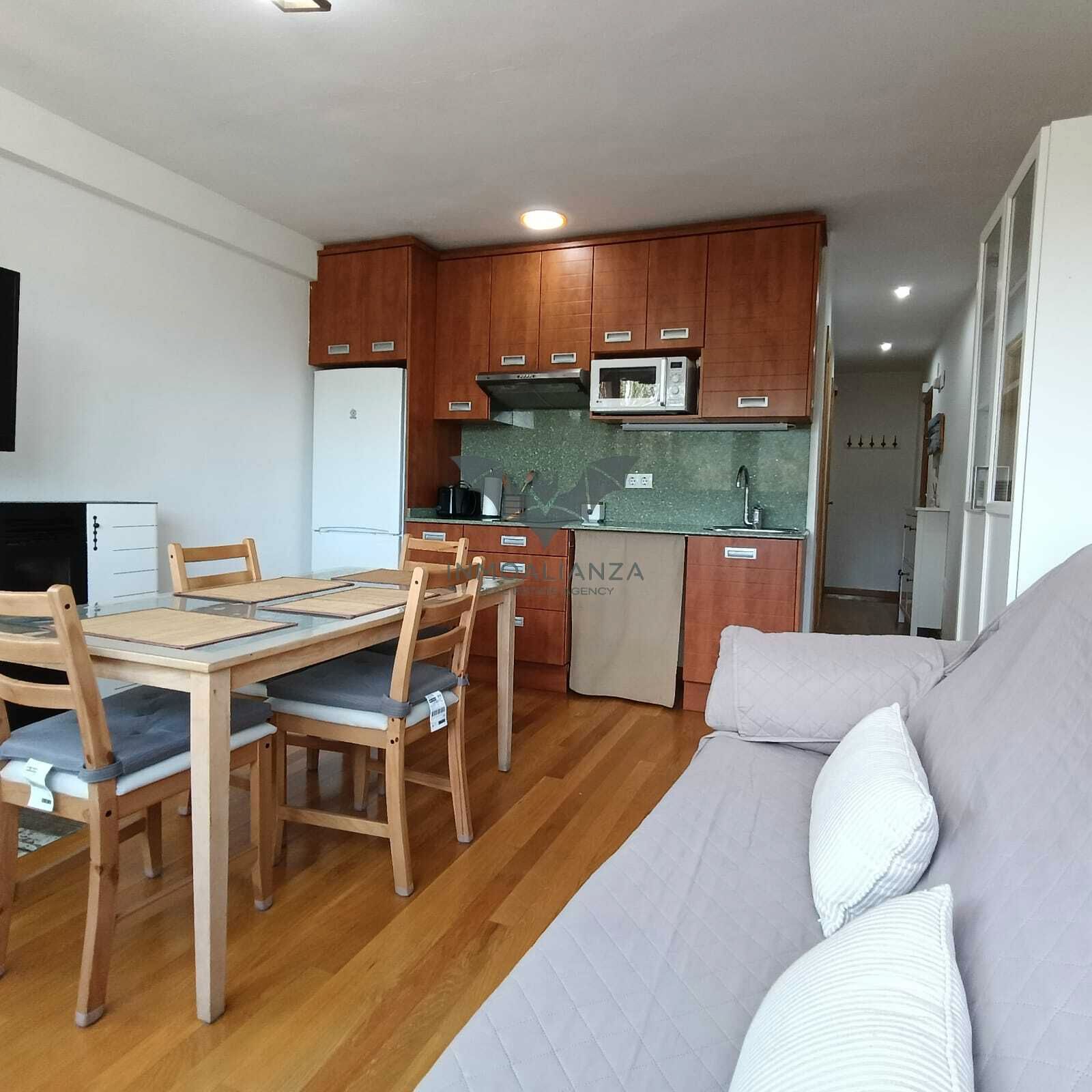 Kitchen of Flat for sale in Alcalá de la Selva  with Furnished