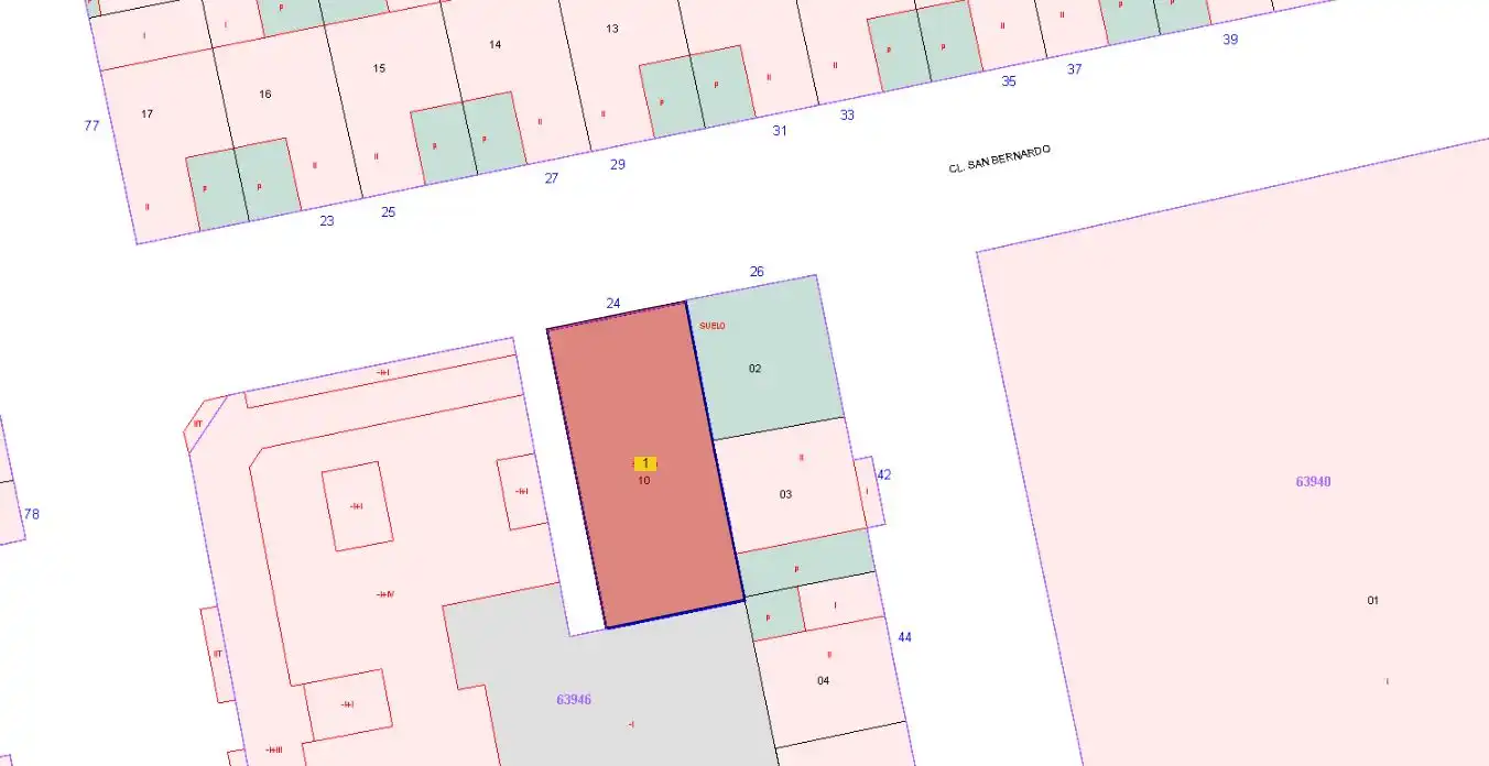 Terrains et parcelles à vendre à Calle San Bernardo, imagen 3