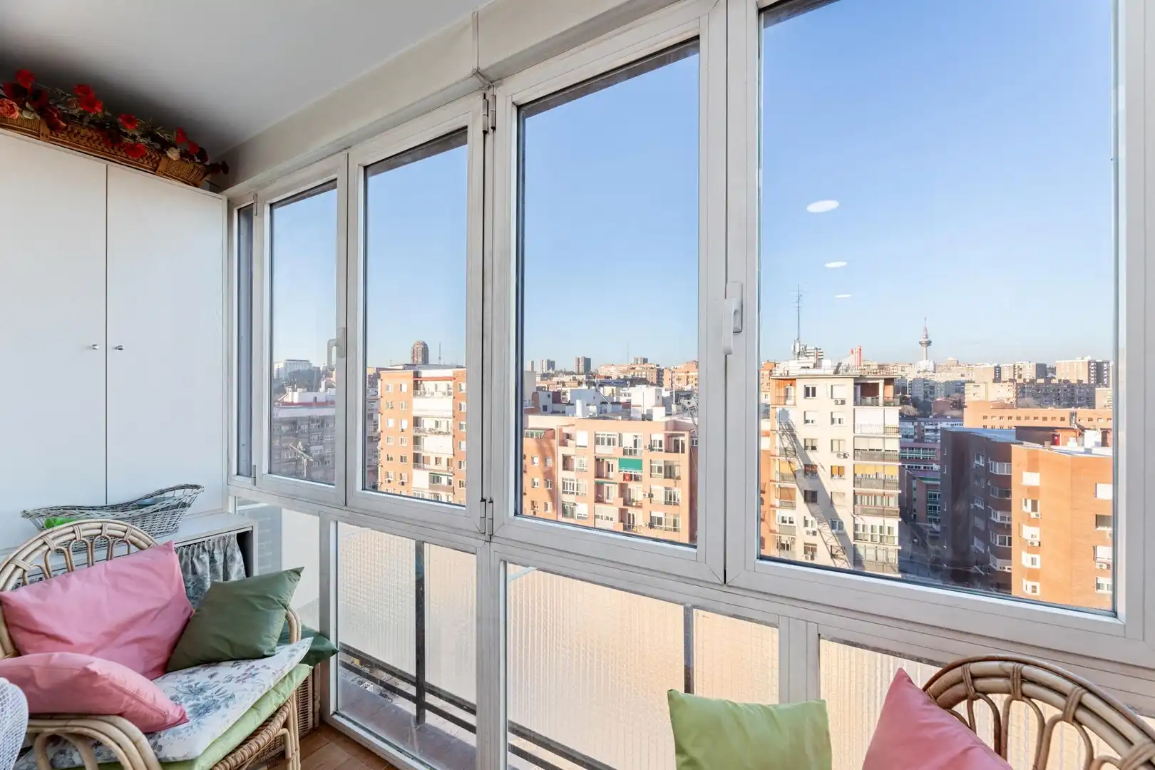 Bedroom of Flat for sale in Madrid  with Heating and Terrace