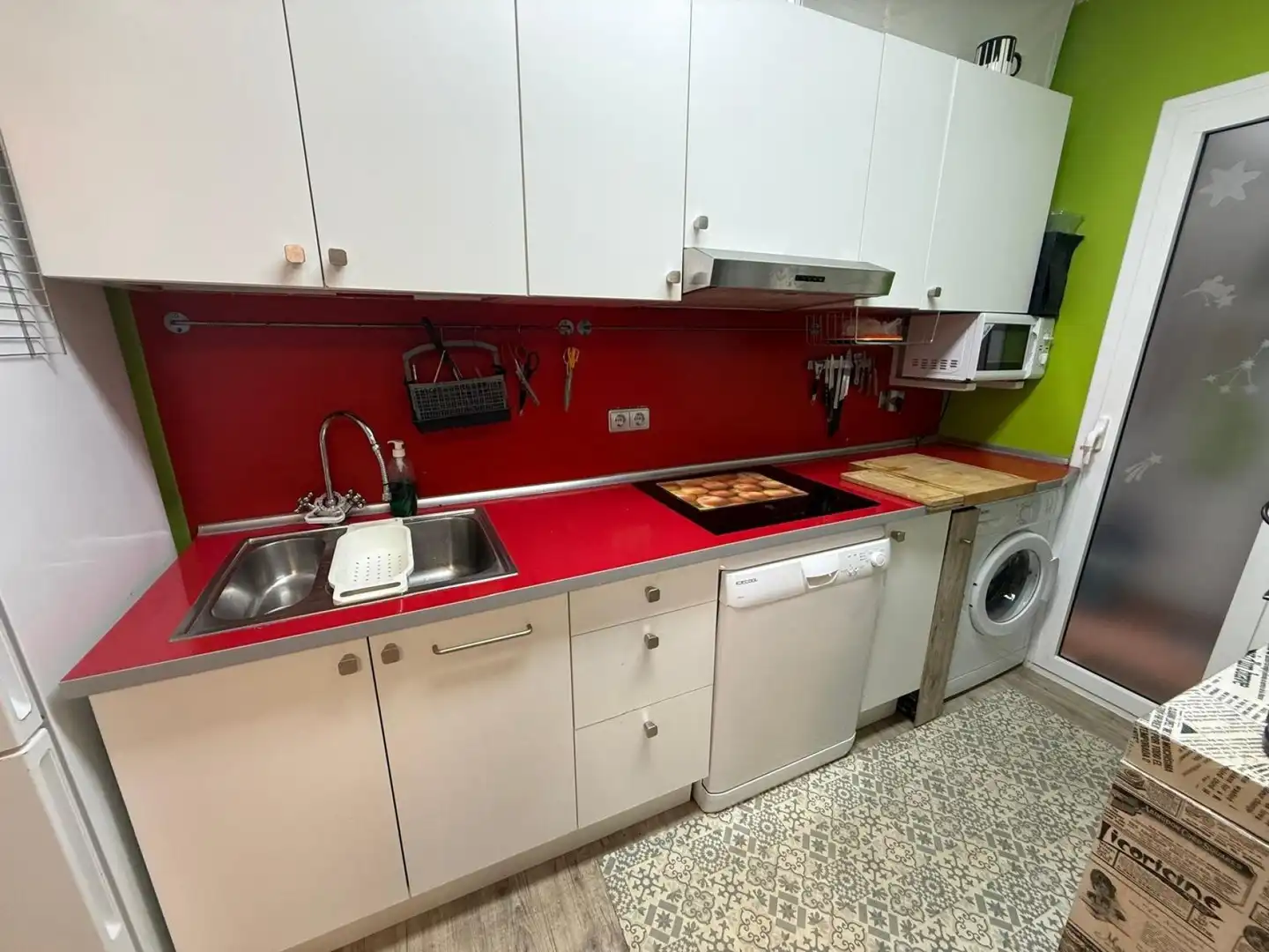 Küche von Wohnung zum Verkauf in Pineda de Mar mit Klimaanlage, Heizung und Möbliert