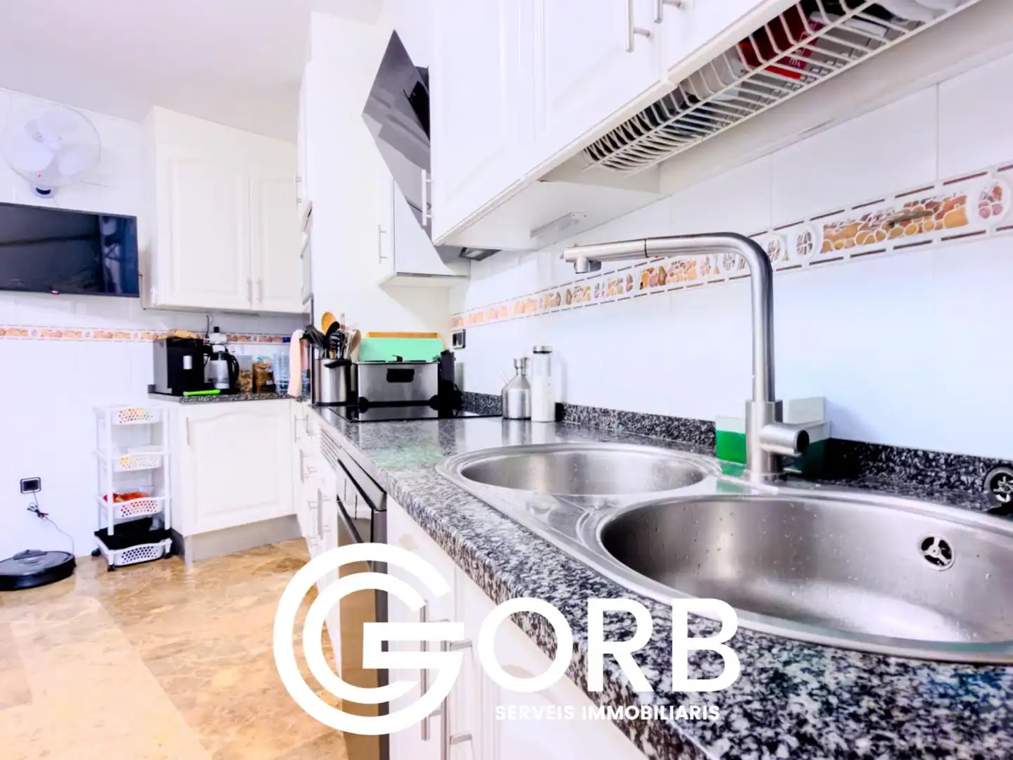Kitchen of Duplexes for sale in Mataró  with Heating, Terrace and Storage room
