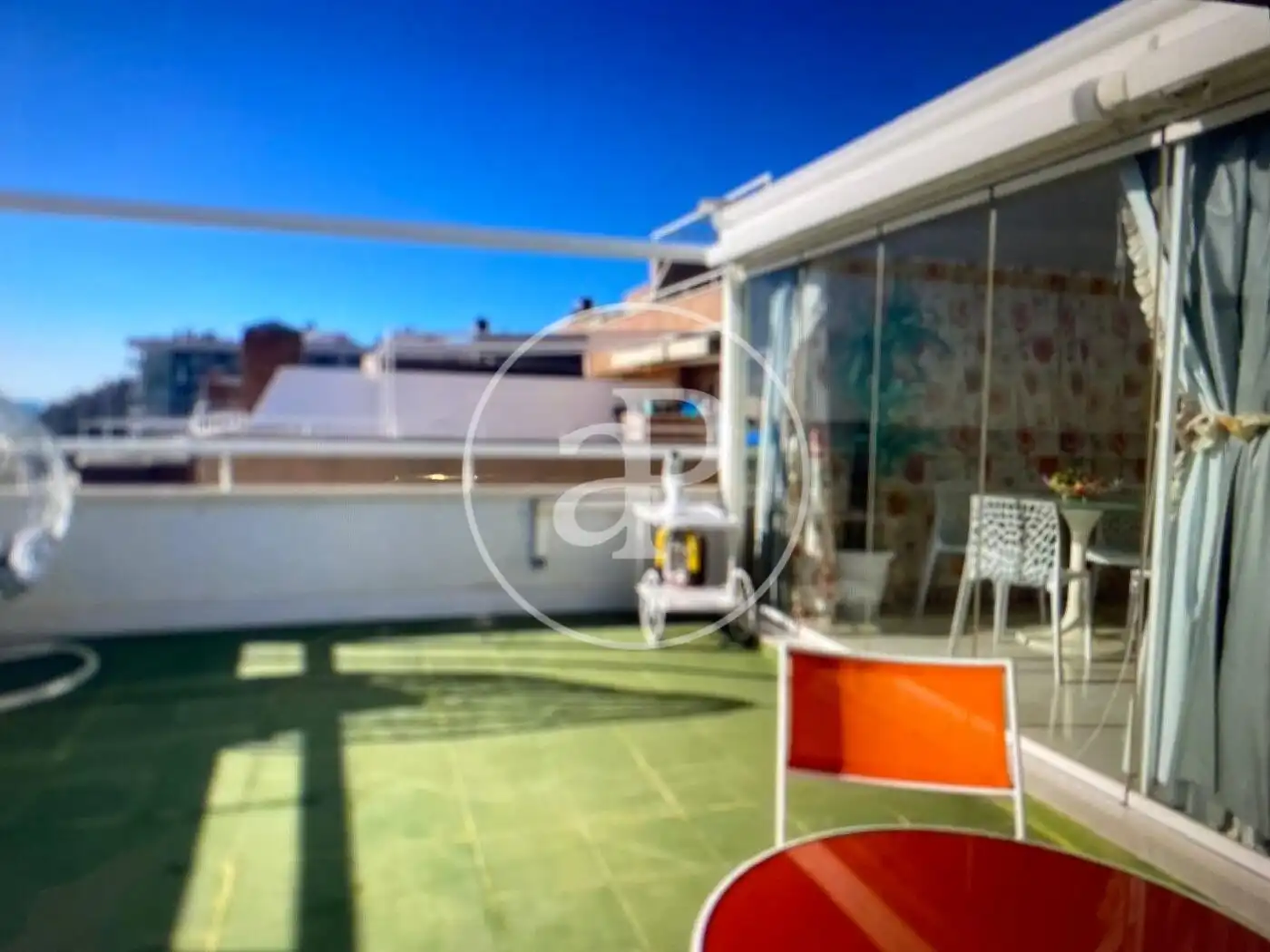 Terraza de Ático en venta en Oropesa del Mar / Orpesa con Aire acondicionado, Calefacción y Jardín privado