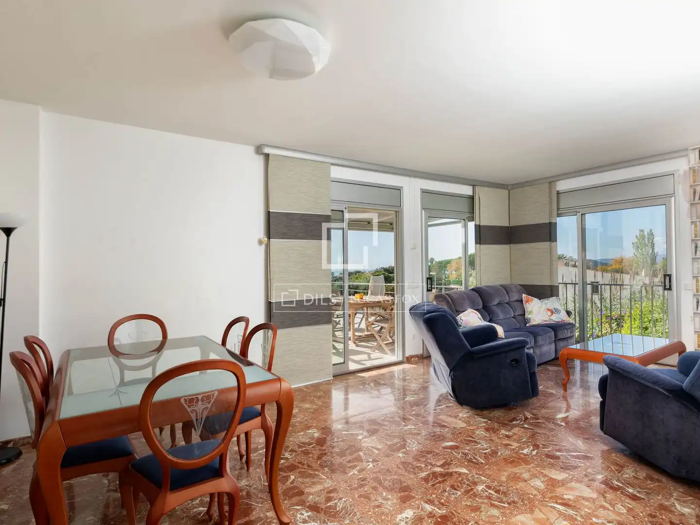 Sala d'estar de Casa o xalet en venda en Lloret de Mar amb Aire condicionat, Calefacció i Jardí privat