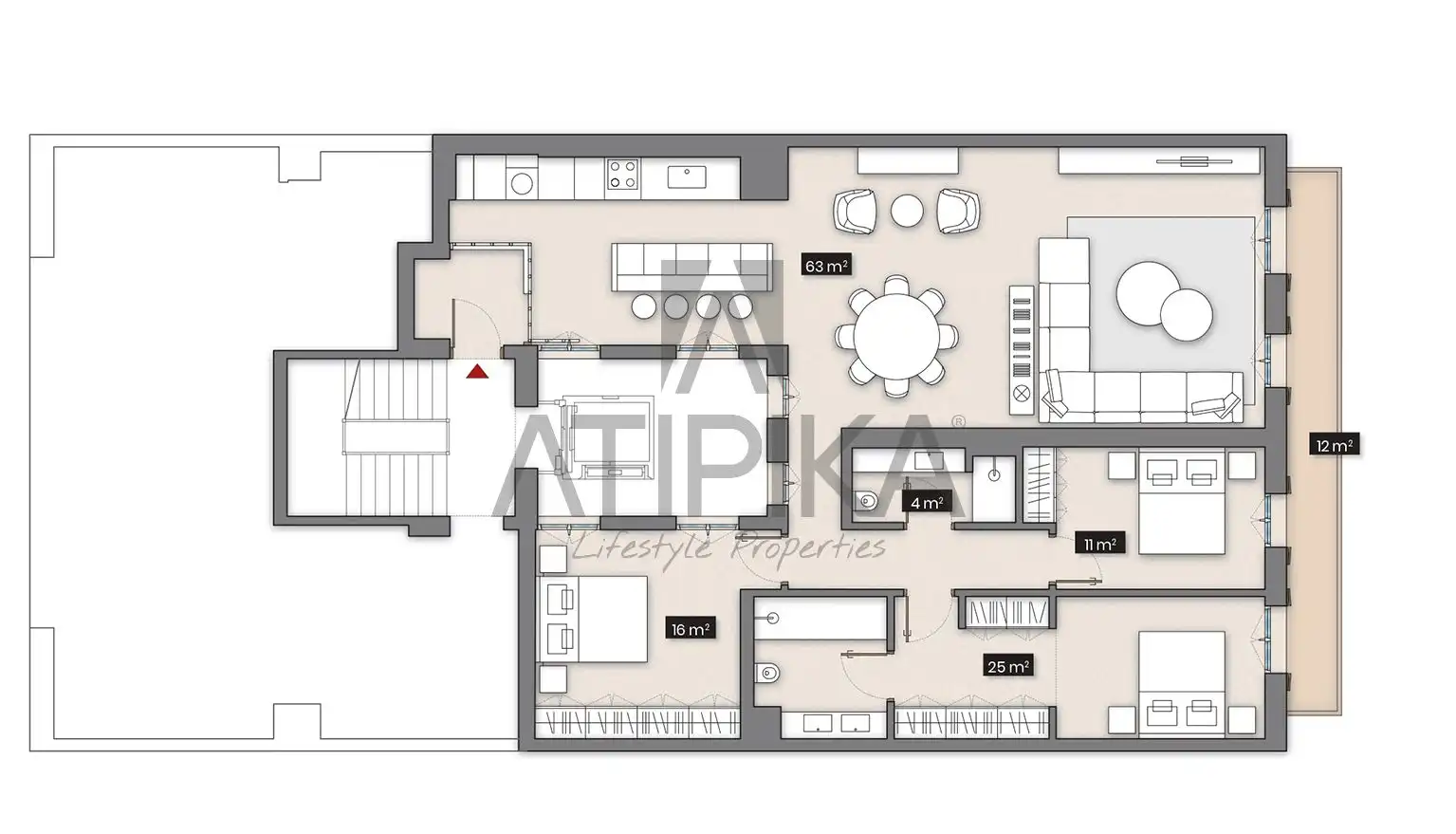 Appartement avec terrasse à vendre à Eixample, imagen 43