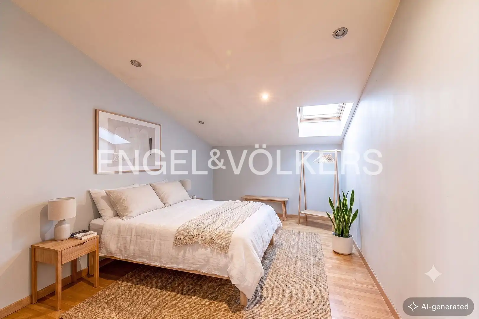 Bedroom of Attic for sale in Madrid  with Air Conditioner, Heating and Terrace