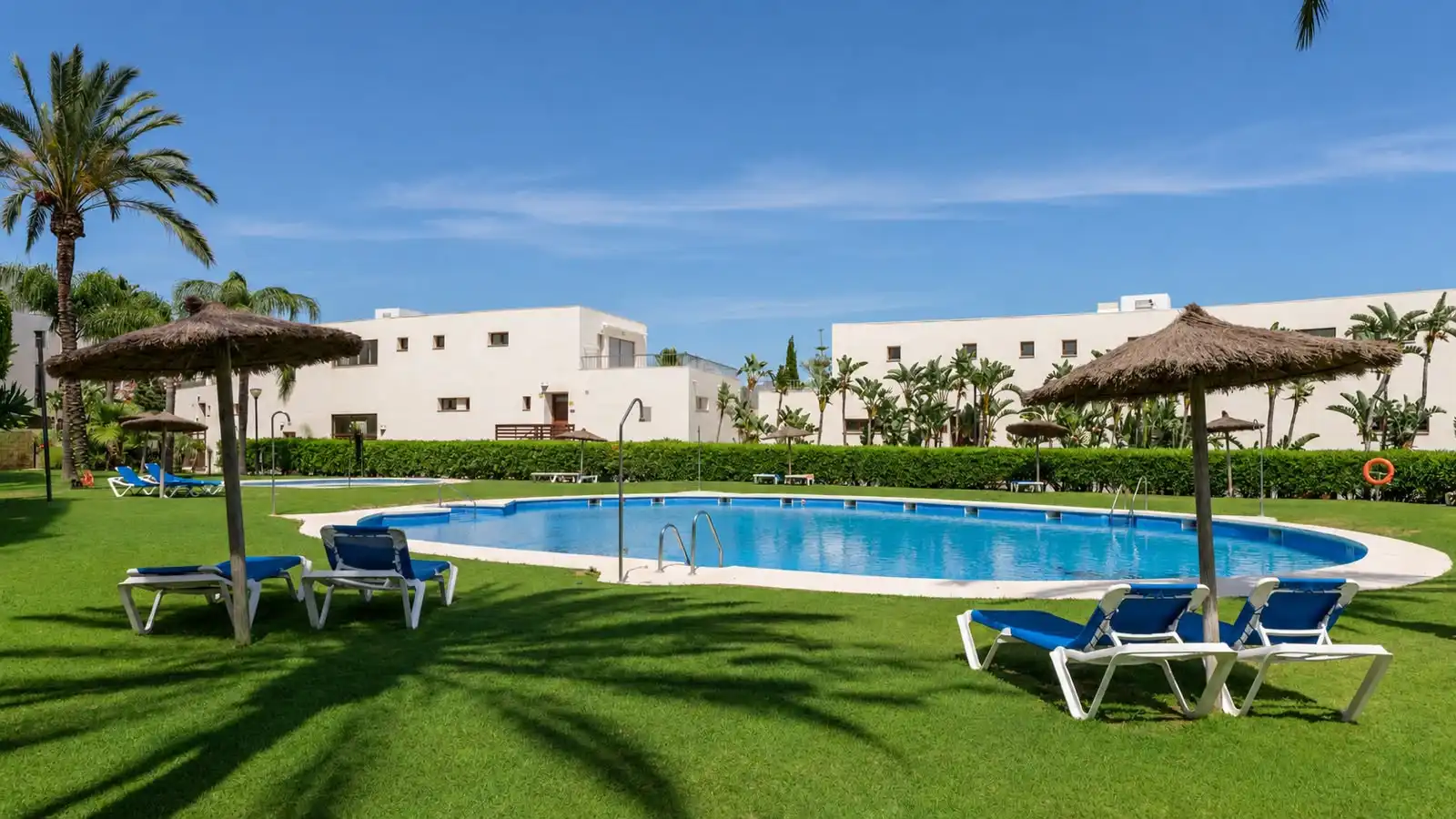 Garden of Apartments for sale in Marbella  with Air Conditioner, Heating and Terrace