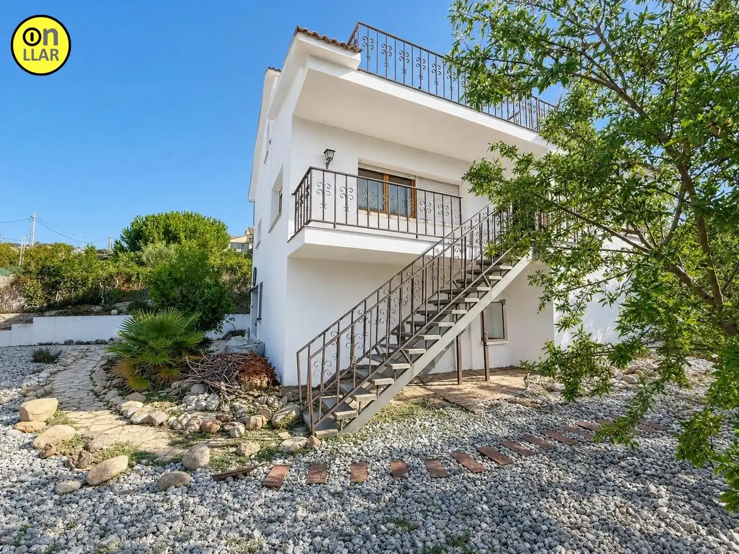 Vista exterior de Casa o chalet en venta en L'Ametlla del Vallès con Calefacción, Jardín privado y Terraza