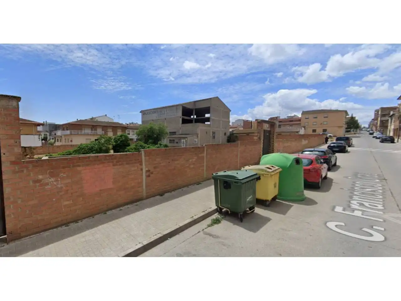 Vista exterior de Terreno industrial en venta en Binéfar
