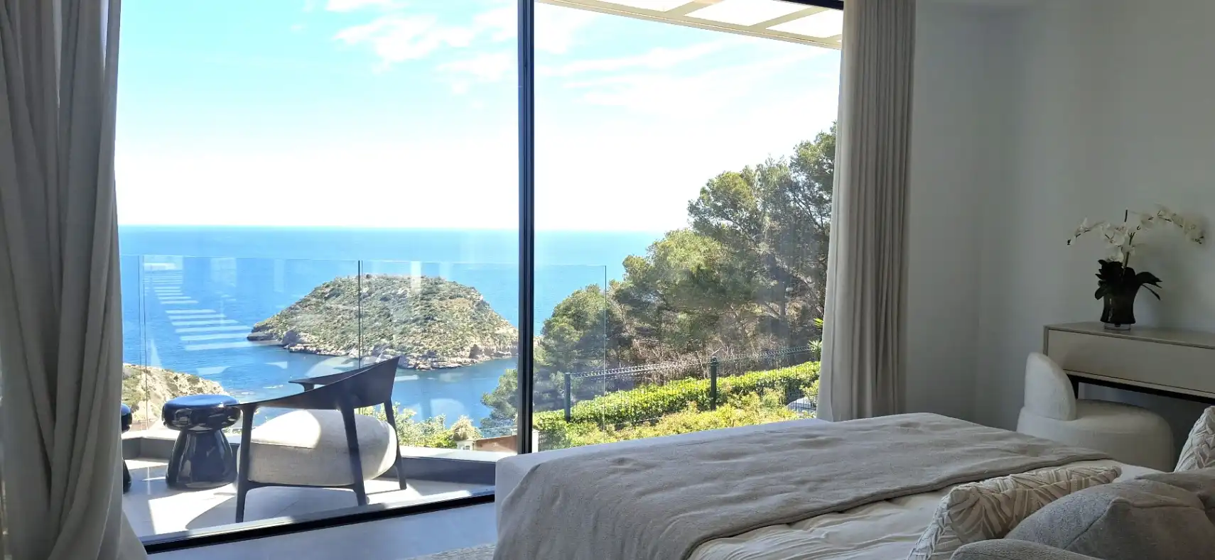 Dormitori de Casa o xalet en venda en Jávea / Xàbia amb Aire condicionat, Calefacció i Jardí privat
