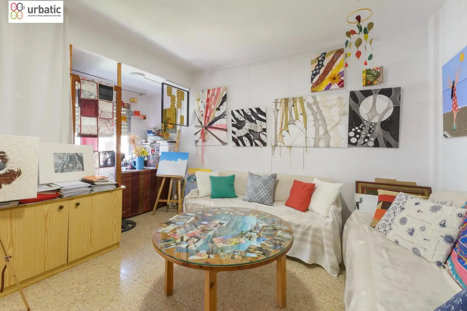 Living room of Flat for sale in Centro ciudad