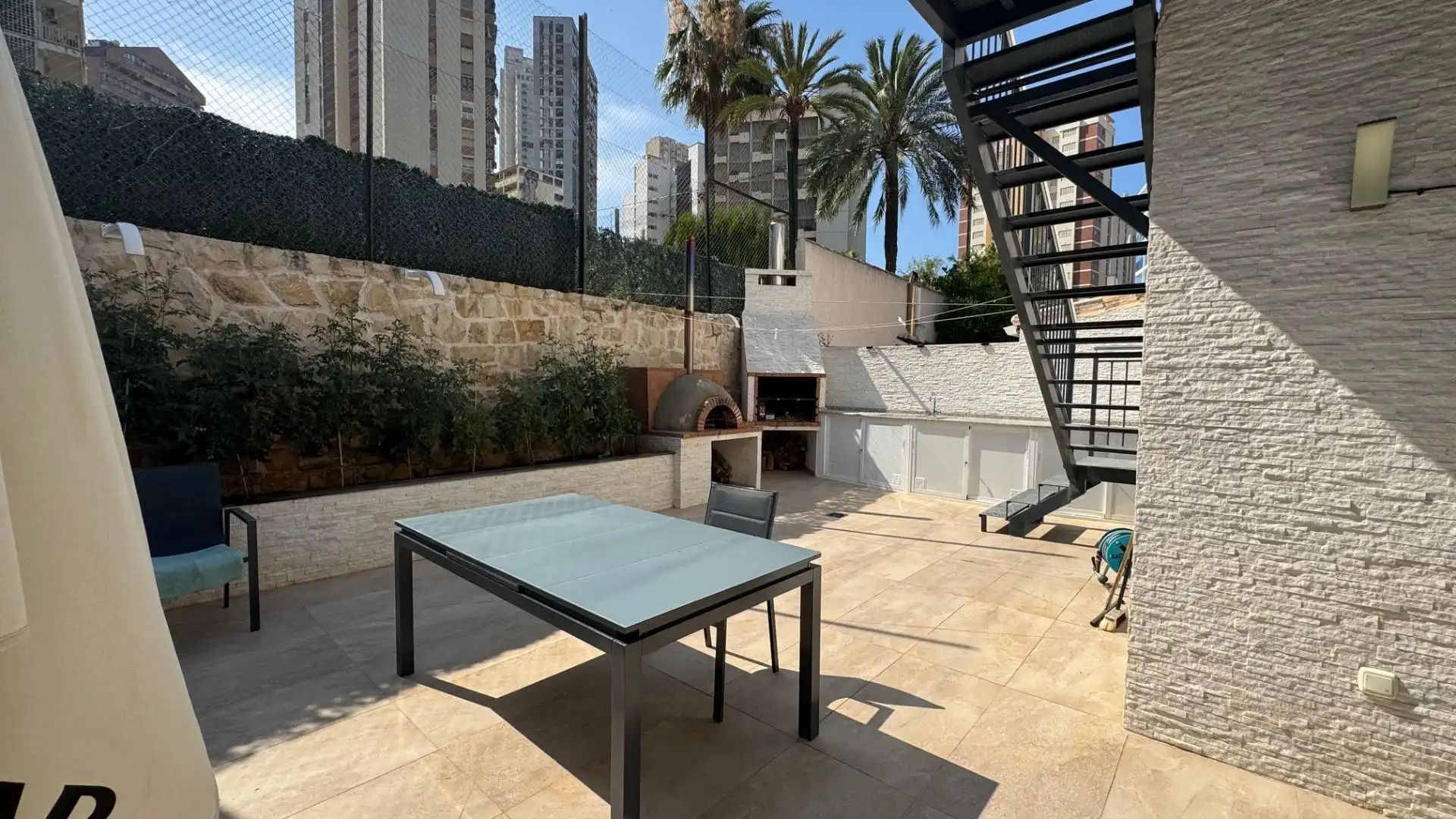 Terrace of Detached homes for sale in Benidorm  with Air Conditioner, Private garden and Terrace