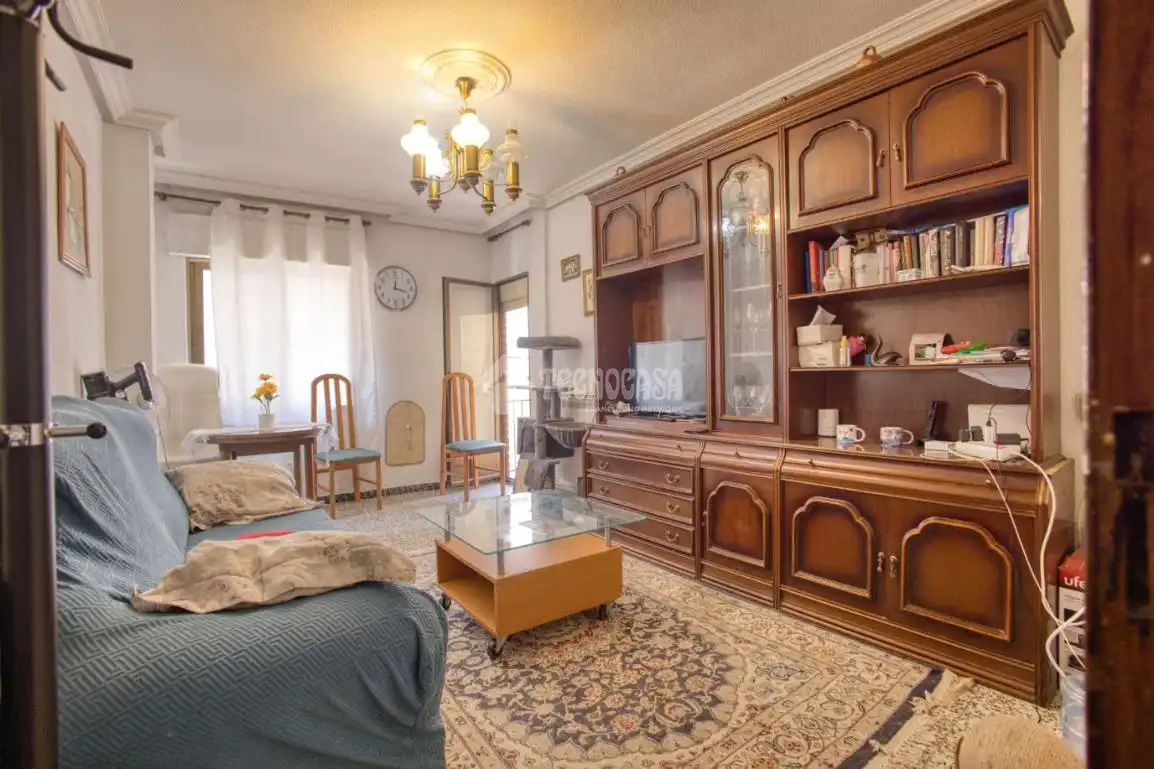 Sala de estar de Piso de alquiler en Salamanca con Calefacción y Balcón