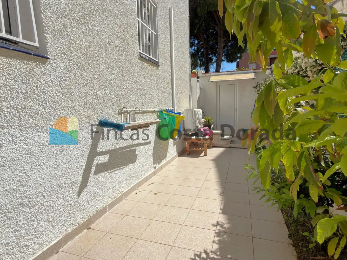 Terraza de Apartamento en venta en Cubelles con Aire acondicionado, Jardín privado y Parquet