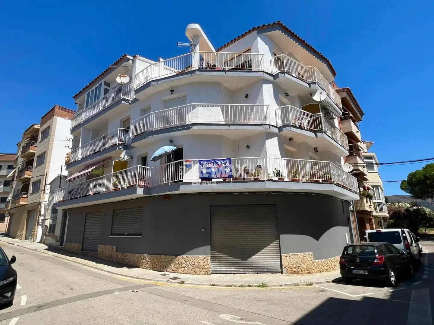 Vista exterior de Pis en venda en Roses amb Aire condicionat, Calefacció i Terrassa