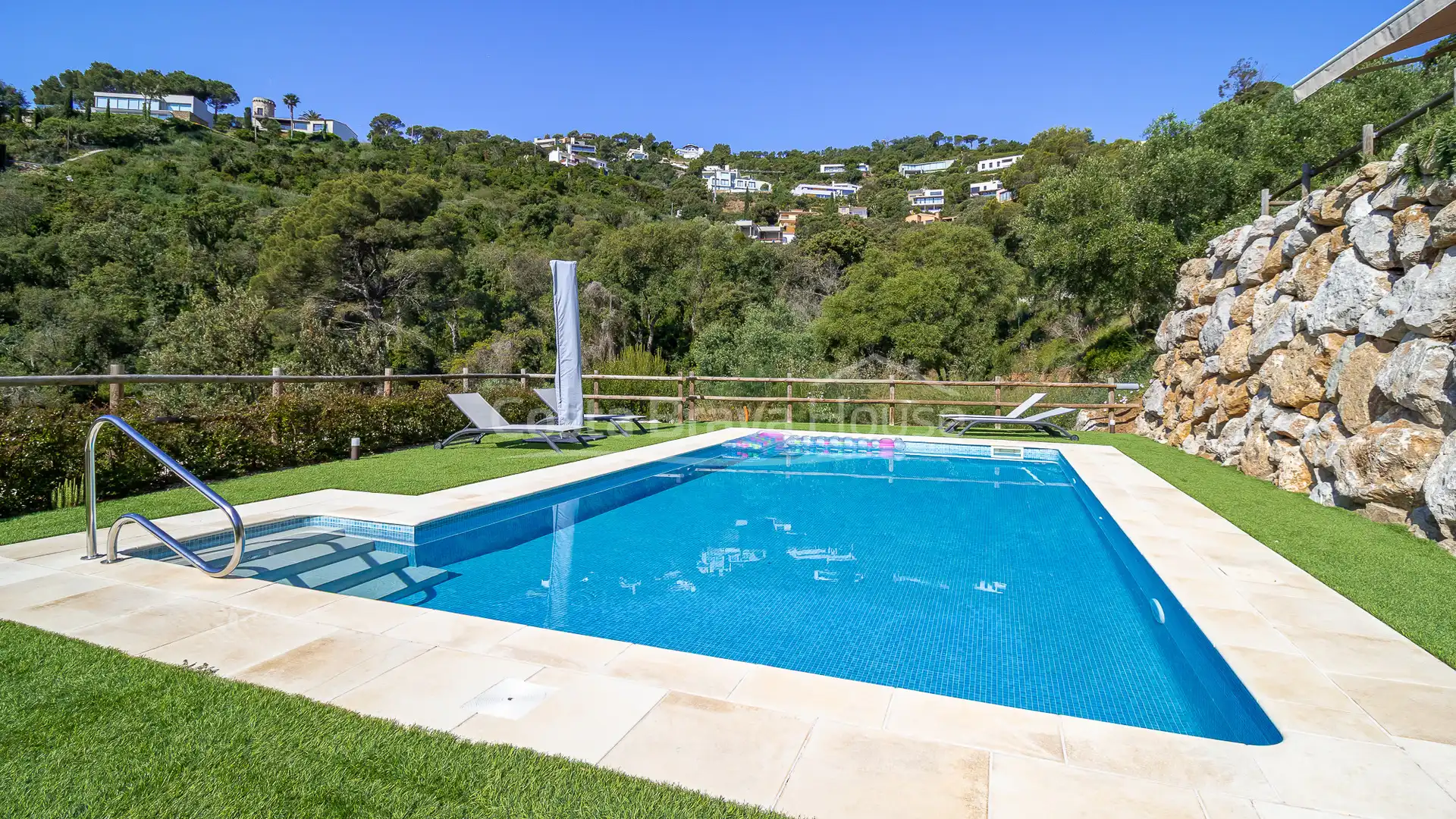 Swimming pool of Houses for sale in Begur  with Air Conditioner, Heating and Private garden
