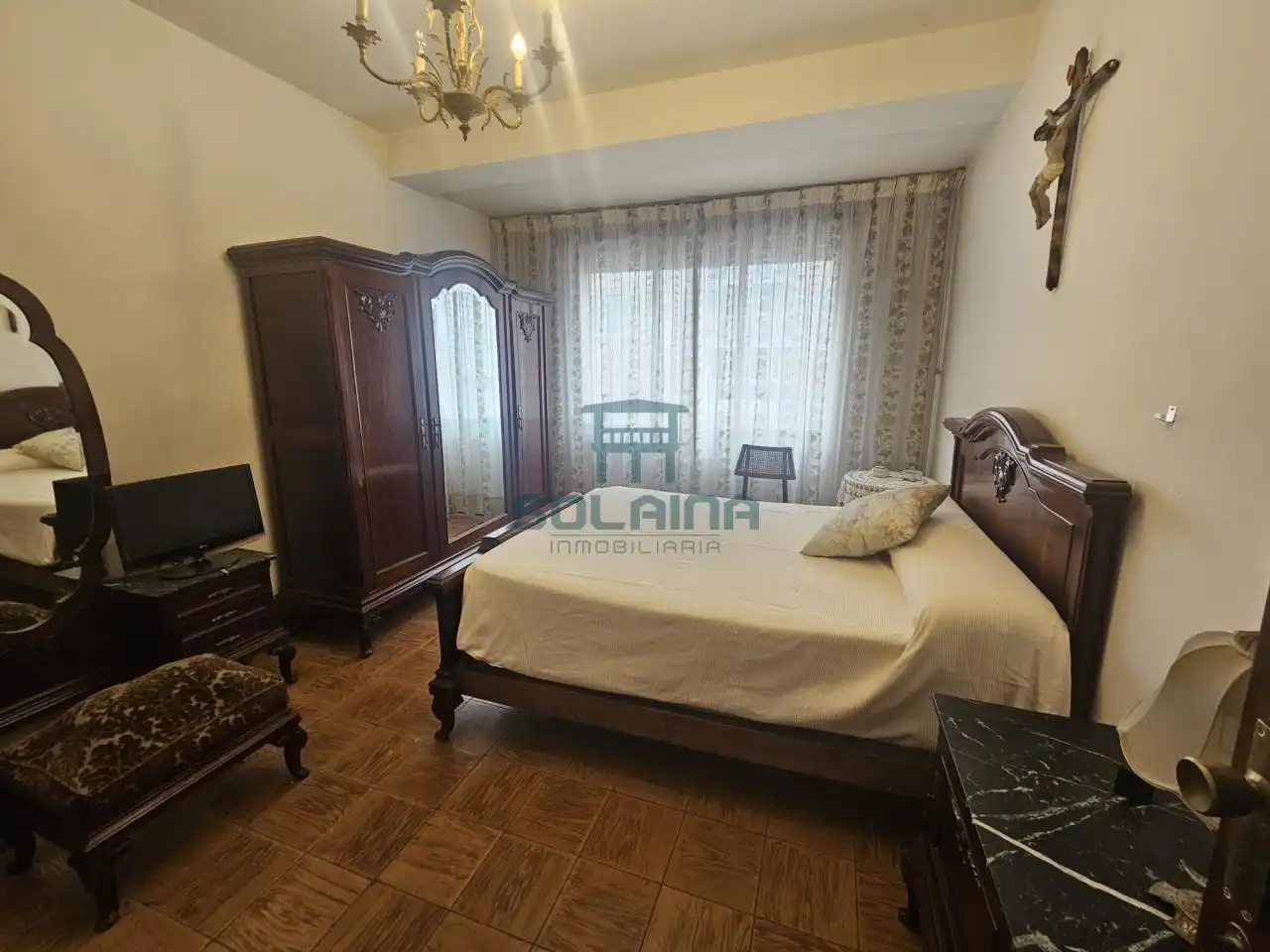 Bedroom of Flat for sale in Ourense Capital   with Heating and Balcony