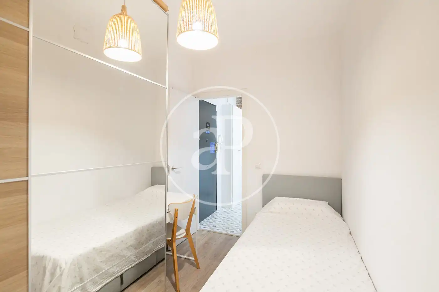 Schlafzimmer von Wohnung zum Verkauf in Barcelona mit Heizung