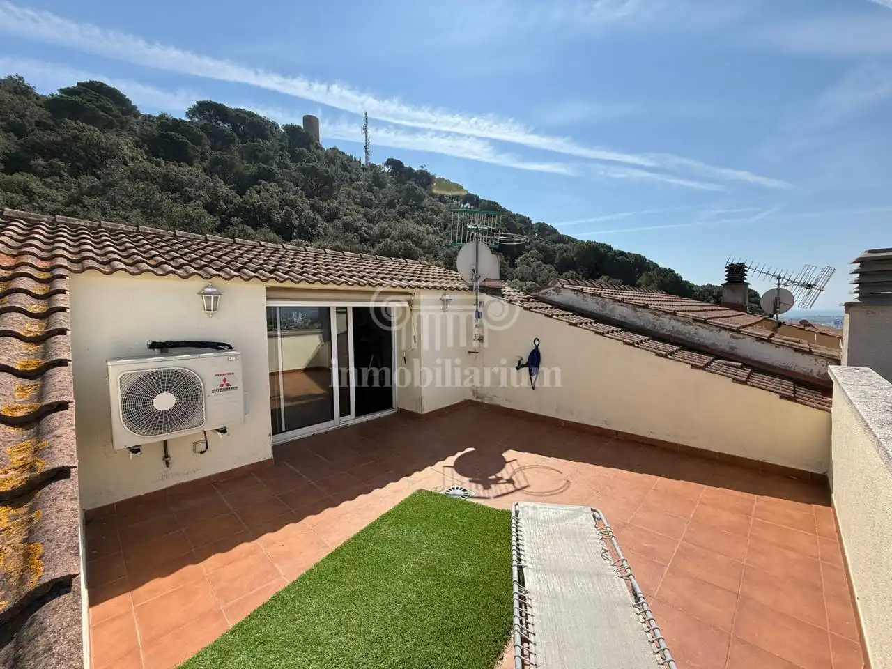 Terrassa de Casa o xalet en venda en Blanes amb Aire condicionat, Calefacció i Jardí privat